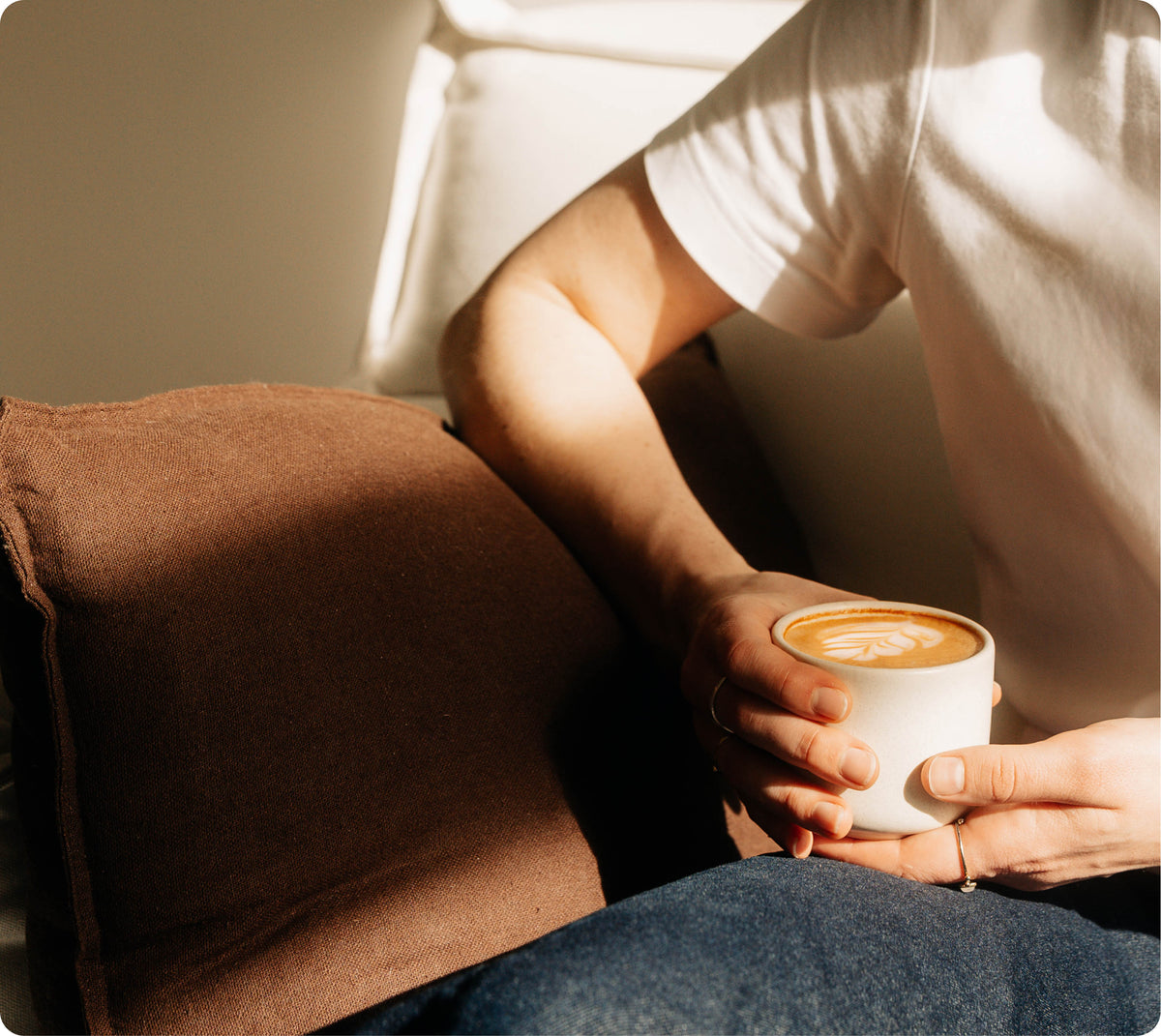 rooibos cappuccino 100% cafeïnevrij, voor tijdens zwangerschap als vervanger voor koffie