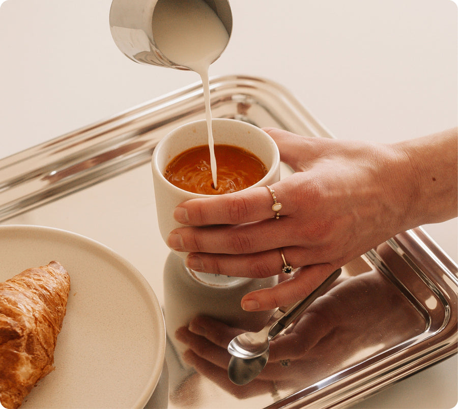rooibos-cappuccino tijdens de zwangerschap, de ideale vervanger voor cafeïne